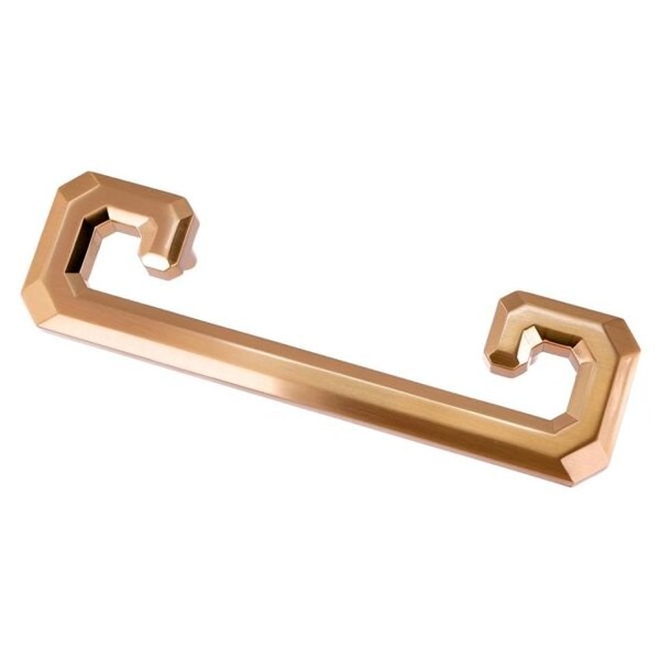 Crown 3-3/4" Center to Center Monaco Cabinet Pull Rose Gold Finish CHP96096RG - main